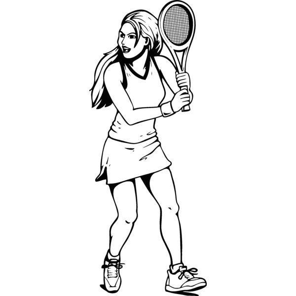 tennis11v4bw Thumbnail