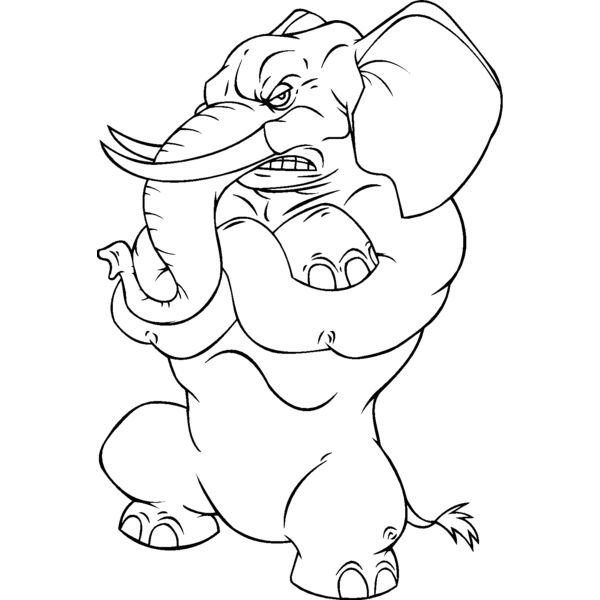 elephant standing on ball Thumbnail