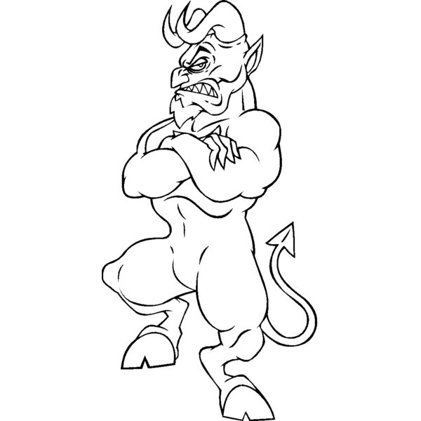 devils demons standing on ball Thumbnail