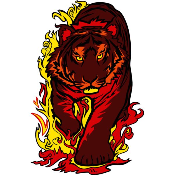 flaming tiger 2 Thumbnail