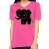 Missy's Relaxed Jersey Short-Sleeve V-Neck T-Shirt Thumbnail