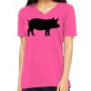 Missy's Relaxed Jersey Short-Sleeve V-Neck T-Shirt Thumbnail