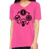 Missy's Relaxed Jersey Short-Sleeve V-Neck T-Shirt Thumbnail