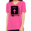 Missy's Relaxed Jersey Short-Sleeve V-Neck T-Shirt Thumbnail