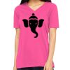 Missy's Relaxed Jersey Short-Sleeve V-Neck T-Shirt Thumbnail