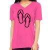 Missy's Relaxed Jersey Short-Sleeve V-Neck T-Shirt Thumbnail