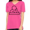 Missy's Relaxed Jersey Short-Sleeve V-Neck T-Shirt Thumbnail