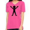 Missy's Relaxed Jersey Short-Sleeve V-Neck T-Shirt Thumbnail