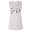 Ladies' Bella Flowy Scoop Muscle Tank Thumbnail