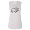 Ladies' Bella Flowy Scoop Muscle Tank Thumbnail