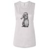 Ladies' Bella Flowy Scoop Muscle Tank Thumbnail