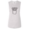 Ladies' Bella Flowy Scoop Muscle Tank Thumbnail