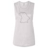 Ladies' Bella Flowy Scoop Muscle Tank Thumbnail