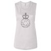 Ladies' Bella Flowy Scoop Muscle Tank Thumbnail