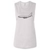 Ladies' Bella Flowy Scoop Muscle Tank Thumbnail