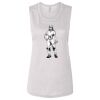 Ladies' Bella Flowy Scoop Muscle Tank Thumbnail