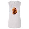 Ladies' Bella Flowy Scoop Muscle Tank Thumbnail