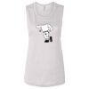 Ladies' Bella Flowy Scoop Muscle Tank Thumbnail