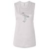 Ladies' Bella Flowy Scoop Muscle Tank Thumbnail