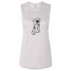 Ladies' Bella Flowy Scoop Muscle Tank Thumbnail