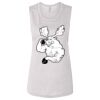 Ladies' Bella Flowy Scoop Muscle Tank Thumbnail