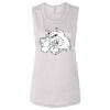 Ladies' Bella Flowy Scoop Muscle Tank Thumbnail