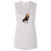 Ladies' Bella Flowy Scoop Muscle Tank Thumbnail