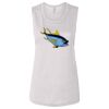 Ladies' Bella Flowy Scoop Muscle Tank Thumbnail