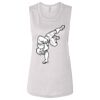 Ladies' Bella Flowy Scoop Muscle Tank Thumbnail