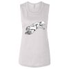 Ladies' Bella Flowy Scoop Muscle Tank Thumbnail