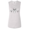 Ladies' Bella Flowy Scoop Muscle Tank Thumbnail