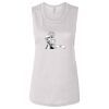 Ladies' Bella Flowy Scoop Muscle Tank Thumbnail