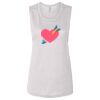 Ladies' Bella Flowy Scoop Muscle Tank Thumbnail