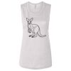Ladies' Bella Flowy Scoop Muscle Tank Thumbnail