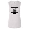 Ladies' Bella Flowy Scoop Muscle Tank Thumbnail
