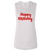 Ladies' Bella Flowy Scoop Muscle Tank Thumbnail