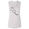 Ladies' Bella Flowy Scoop Muscle Tank Thumbnail