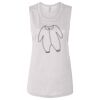 Ladies' Bella Flowy Scoop Muscle Tank Thumbnail