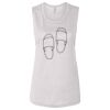 Ladies' Bella Flowy Scoop Muscle Tank Thumbnail