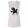 Ladies' Bella Flowy Scoop Muscle Tank Thumbnail