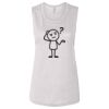 Ladies' Bella Flowy Scoop Muscle Tank Thumbnail