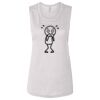 Ladies' Bella Flowy Scoop Muscle Tank Thumbnail