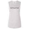 Ladies' Bella Flowy Scoop Muscle Tank Thumbnail