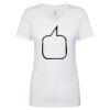 Next Level The Ideal V T-Shirt Thumbnail