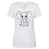 Next Level The Ideal V T-Shirt Thumbnail