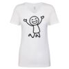 Next Level The Ideal V T-Shirt Thumbnail